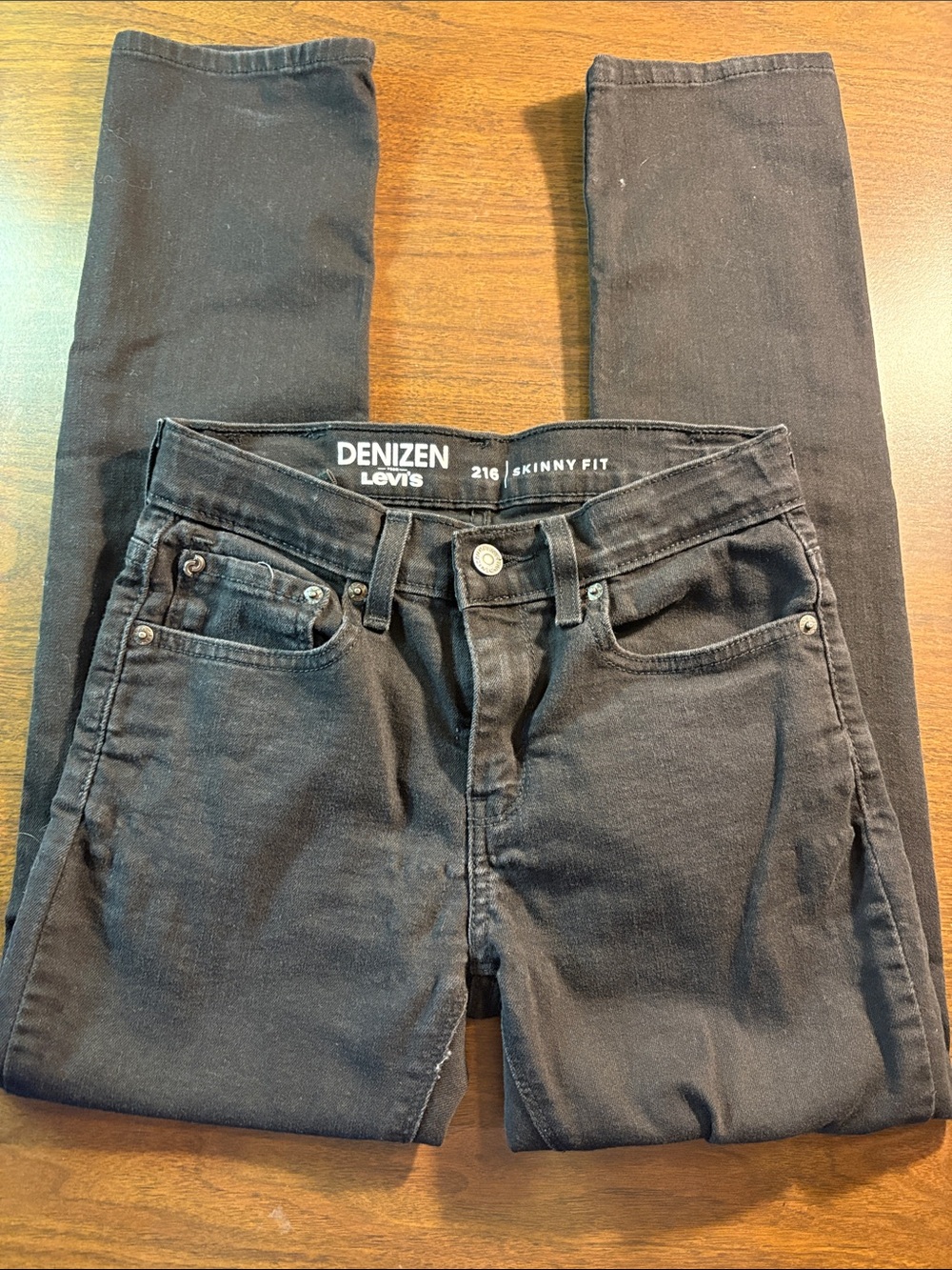 Levi's Denizen Black Skinny Fit Women's Jeans